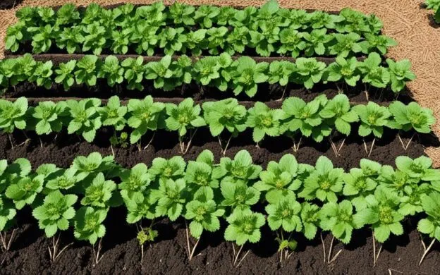 how far apart to plant strawberries