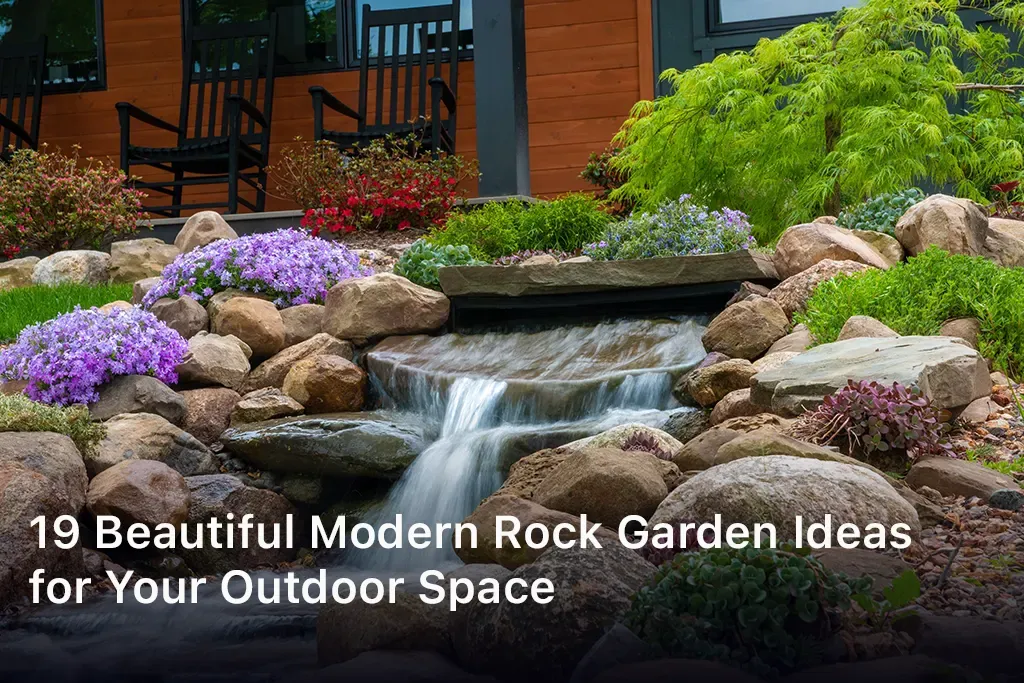 19 Beautiful Modern Rock Garden Ideas for Your Outdoor Space
