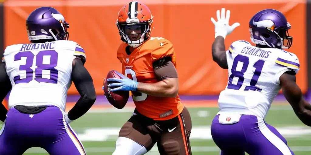 Vikings Lose Addison, McCarthy in Painful Practice with Browns