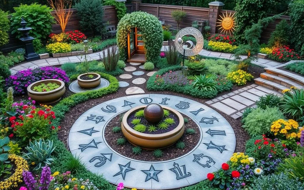 astrological garden features astrological garden features