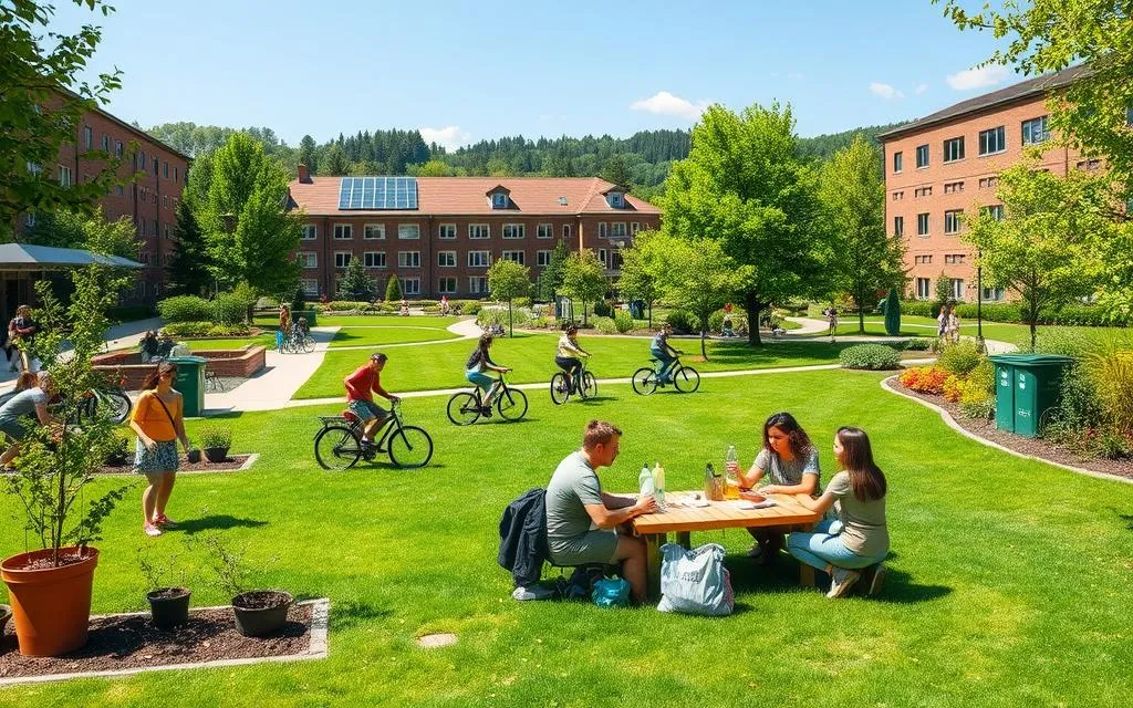 environmental protection on campus