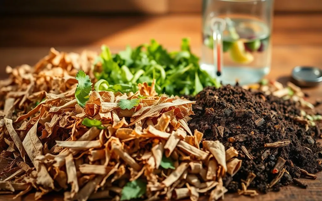 composting materials