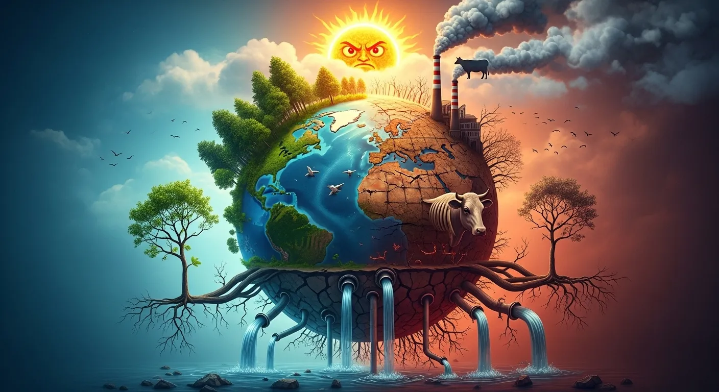 Exploring the Environmental Impact of Meat Production