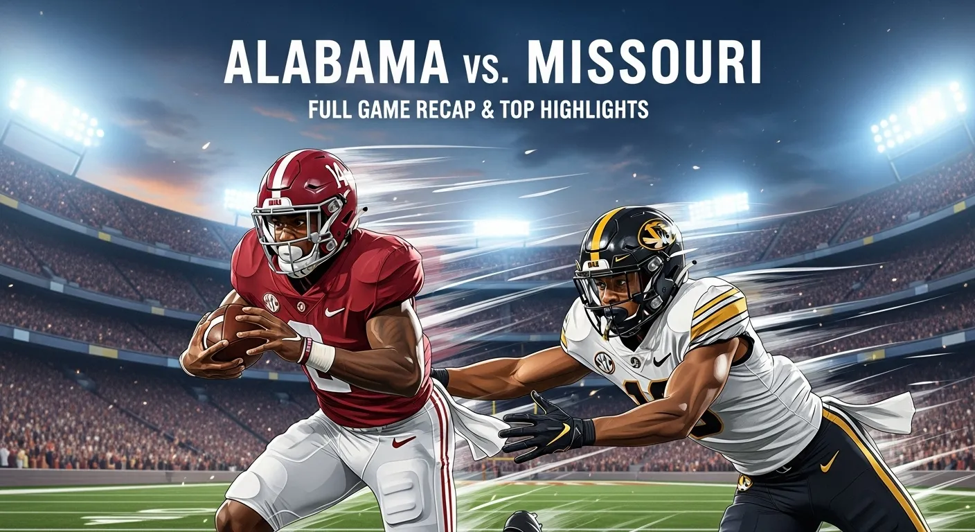 Alabama vs. Missouri: Full Game Recap & Top Highlights