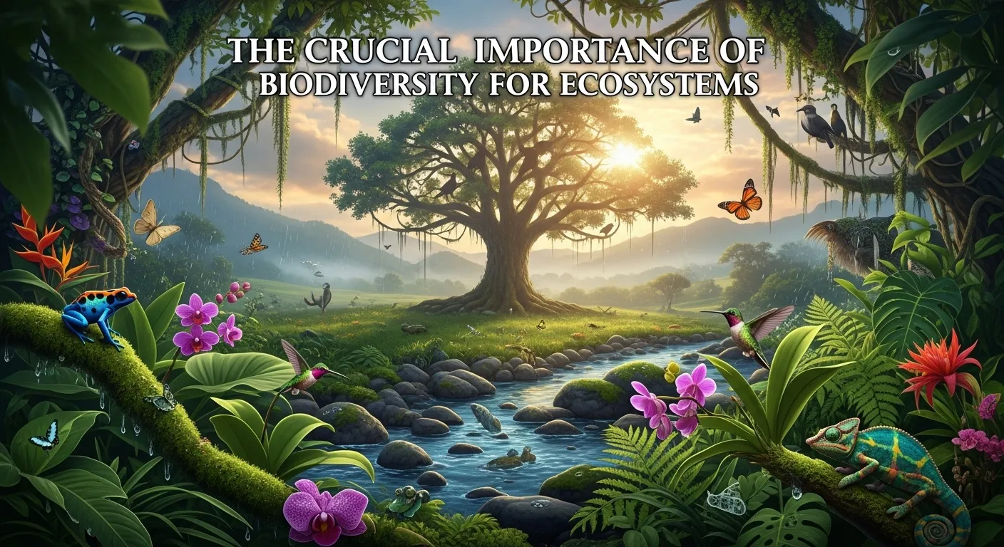 The Crucial Importance of Biodiversity for Ecosystems