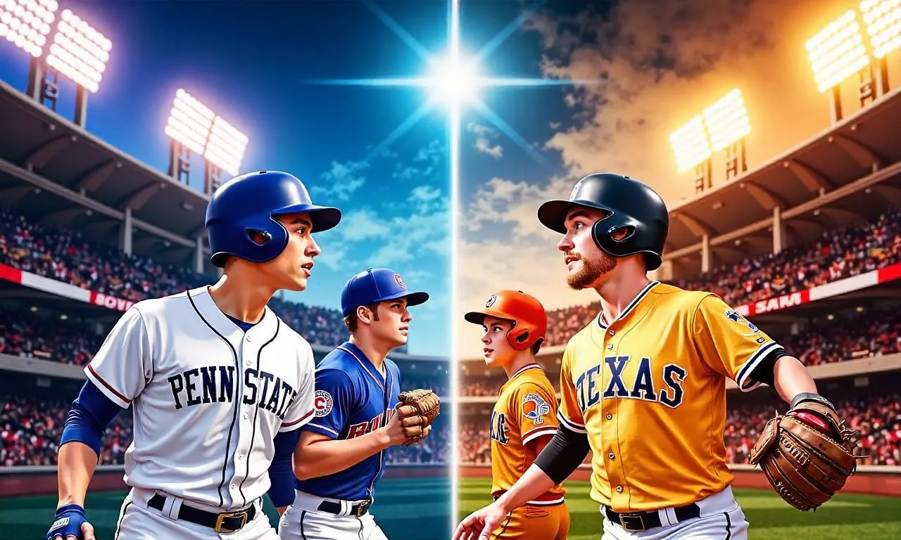 World Series Game 7: Penn State vs Ohio State, Vanderbilt vs Texas